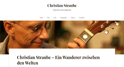 Desktop Screenshot of christianstraube.com