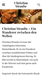 Mobile Screenshot of christianstraube.com