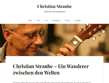 Tablet Screenshot of christianstraube.com
